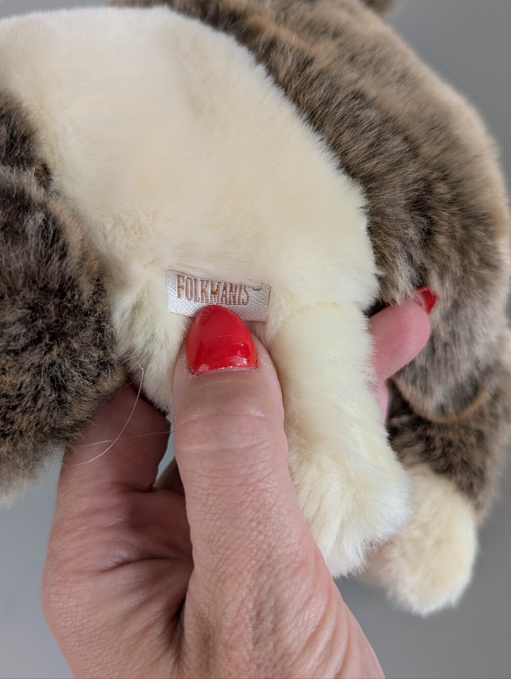 Folkmanis Baby Dutch Rabbit Hand Puppet - Picture 5 of 15